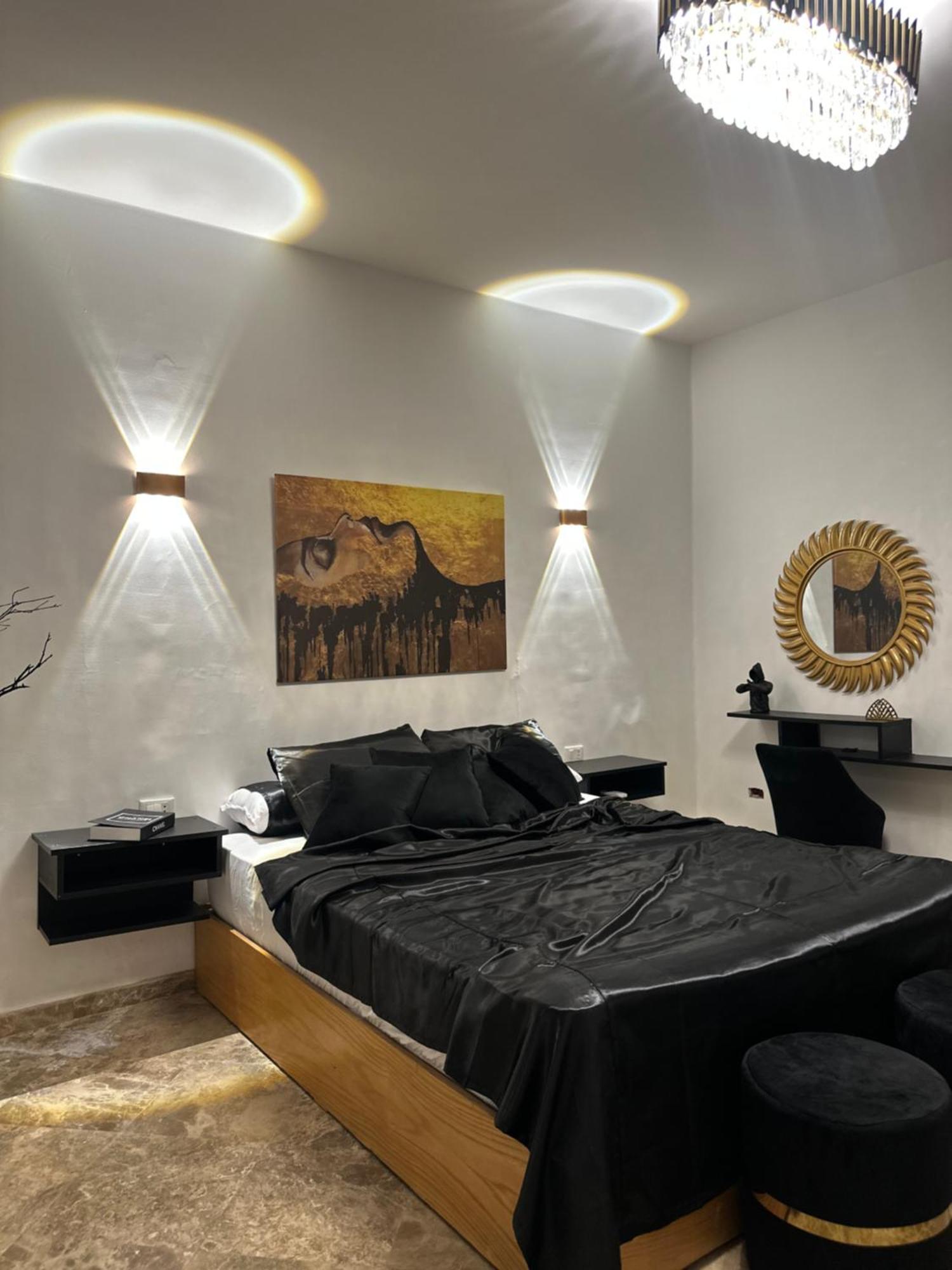 Modern 1-Bedroom Apartment In Zamalek Visits Allowed カイロ エクステリア 写真